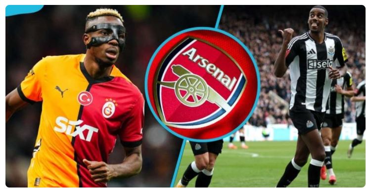 Yếu tố khiến Arsenal không thể chiêu mộ Isak, Osimhen