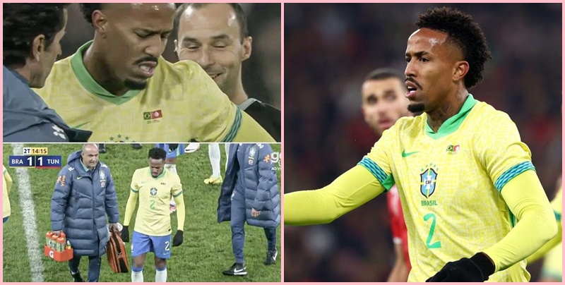 Eder Militao gặp sự cố khiến Real lo sốt vó